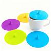 Colorful Silicone Water Drop Cup Lids - Dustproof, Multi-functional, and Available in Various Colors