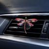 Mirror Hanging Decorative Ornamrent Dragonfly Car Vent Clips, Metal Air Outlet Clip, Unique Vehicle Interior Styling Conditioning Clips for