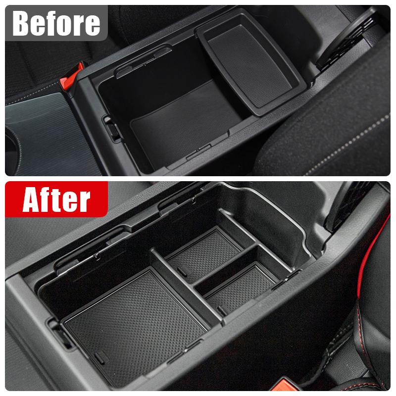 Car Console Organizer Tray Case Fit For Honda Civic 11th Gen 2021 2022 2025 Central Armrest Storage Container Box Accessories