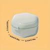 Orthodontic Braces Box Invisible Braces Dental Correction Retainer Storage Box Portable Box Denture Storage Cleaning Box