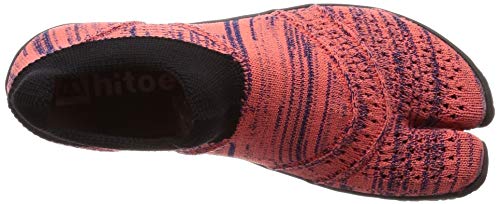 Tabi-style Shoes by Hitoe, Zebra Pink, Size 23.5