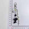 Chinese Style Retro Koi Fish Keychain  Beaded Keyring Mobile Phone Lanyard For Girls Bag Pendant Couple Key Chains