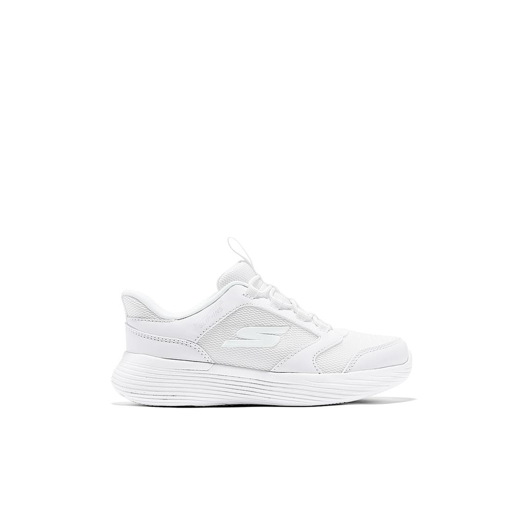 Skechers Kids Boys Flash Comfortable Versatile Daily Casual Shoes Kids Sneaker White 403899L-WHT