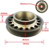 Aluminum Light Weight Crank Crankshaft Pulley Fit For 1993-2001 Honda Prelude H22 VTEC