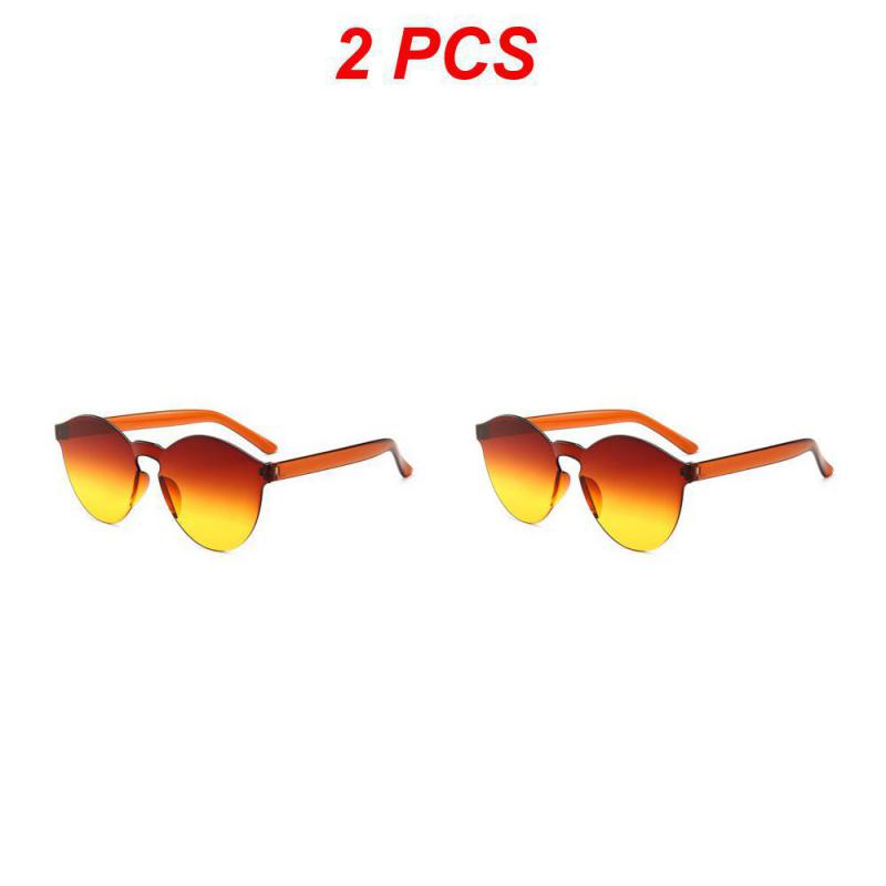 2/4/6PCS Photochromic Glass Fashion Brand Design Sport Sunglasses Cycling Fashion Style Outdoor Circle The Sun Sunglasses