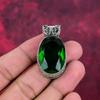 Chrome Diopside Handmade Gemstone Pendant, 925 Solid Sterling Silver Pendant, Unique Design Jewelry Pendant