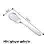 Household Spoon-Shaped Stainless Steel Ginger Grinder Manual Ginger Juice Garlic Paste Ginger Mincer Garlic Ginger Grinder 2-Pack