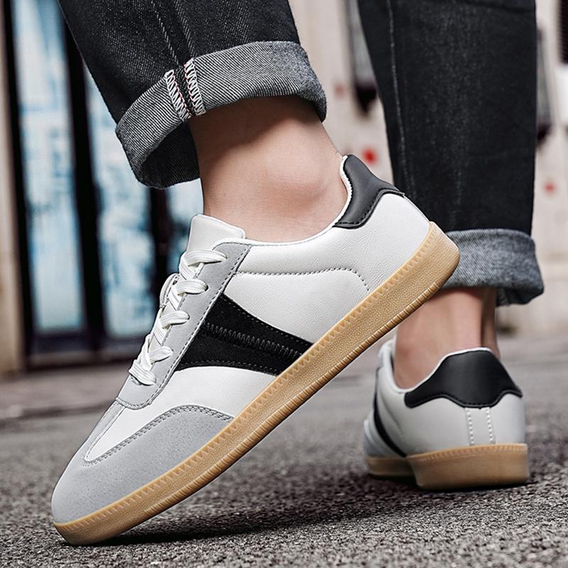 36-48 Couple Plus Size Lightweight and Fashionable Board Shoes Retro German Training Shoes Men's and Women's Sports and Leisure Shoes
