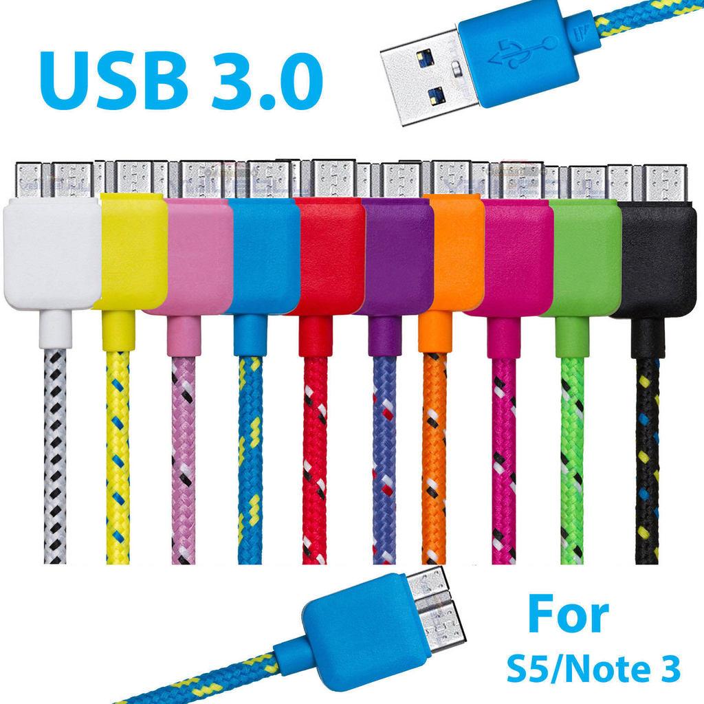 Nylon Braided Charging Cable For Smartphones With Fast Data Transfer For Travel And Daily Use
