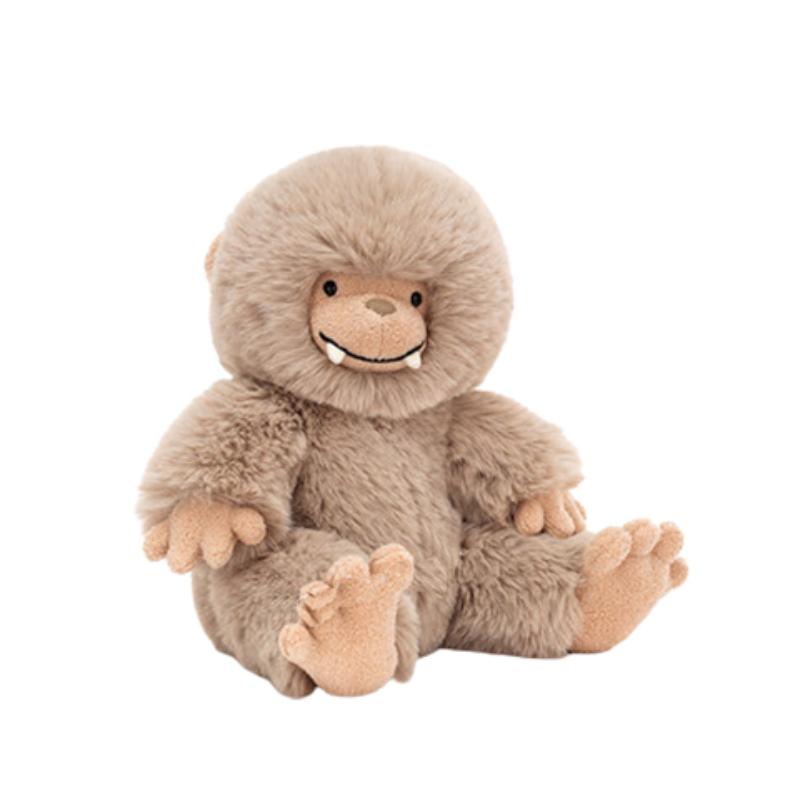 JELLYCAT Mythical Animals Series Bigfoot Awa Jellycat Character Doll Plush Doll 32cm Tall