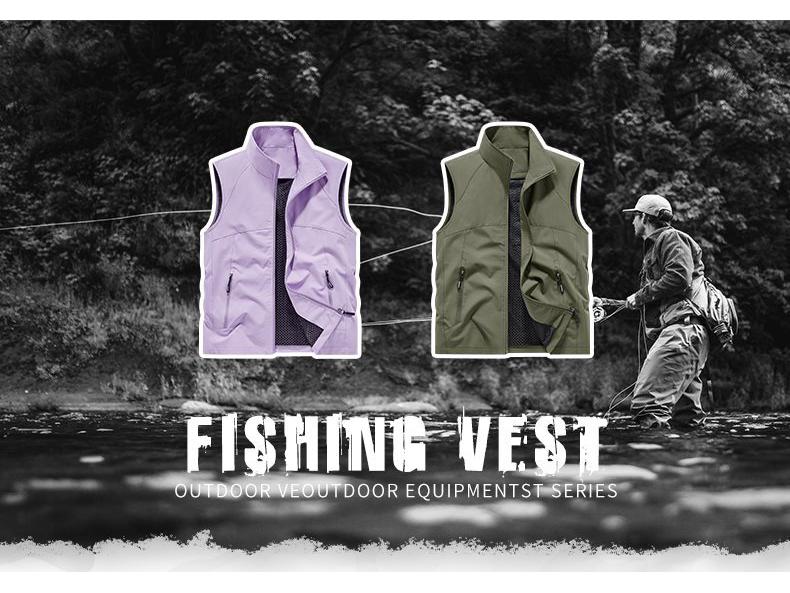 New Cross-Border Outdoor Work Vest for Middle-Aged and Young - Casual Loose Fit