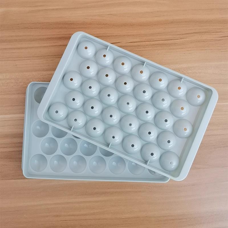 Food Grade Silicone Ice Ball Mold - Round Ice Cube Maker