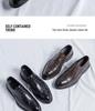 2023 Men's Black Leather Formal Shoes - Thick Sole Casual British Style for Business or Wedding