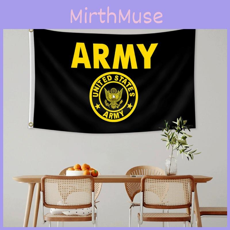 Flagge mit Musterdruck der United States Army aus Polyesterstoff mit Siebdruck für Patriotische Dekoration