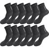 6pairs Breathable Cotton Sport Stockings Men Bamboo Fiber Autumn and Winter Men Socks Sweat Absorption Deodorant Business Sox
