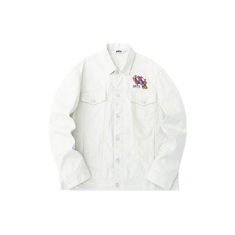 

Anta Lifestyle Series Вышитый передний узор Тканая повседневная куртка Куртка унисекс Серо-бежевый 152318611-3 XL