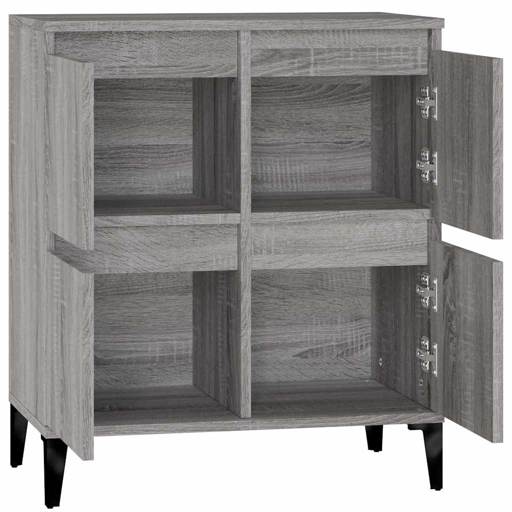 Sideboard Gray Sonoma 60x35x70 cm Particleboard
