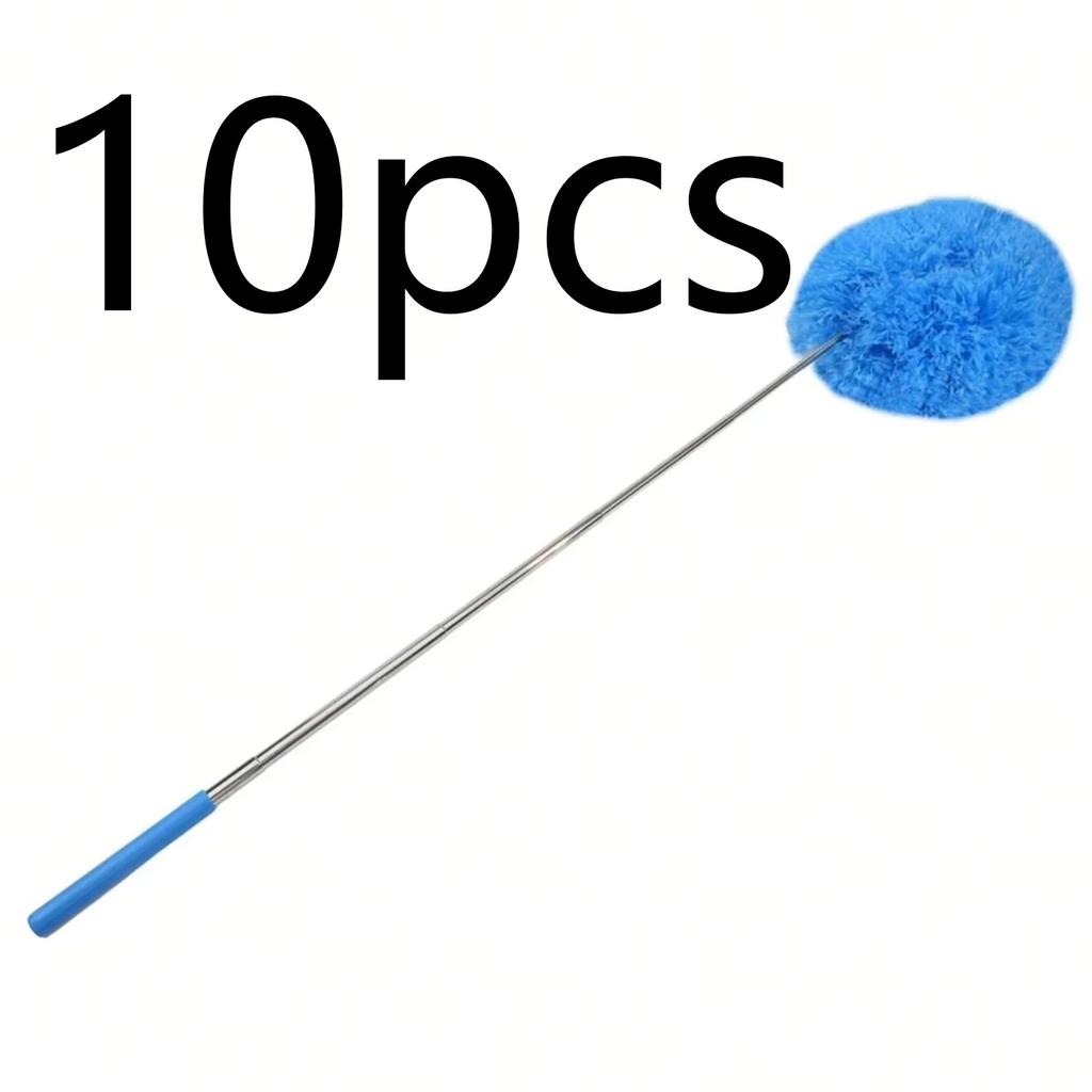 Microfiber Ceiling Fan Duster Extends Up To 80cm Long Handled Dust Locking Reusable Cleaner Brush For Home Effortless Cleaning