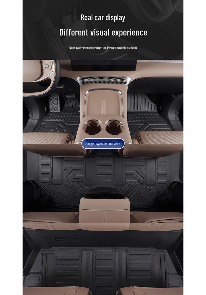 Xiaopeng X9 2024 TPE Full Coverage Floor Mats & Accessories