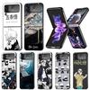 JusuKaisen Gojo Satoru Handyhülle Für Samsung Galaxy Z Flip7 Flip6 5G Flip5 Flip4 Flip3 ZFlip 7 6 3 4 5 Stoßfeste Rückseite Ga