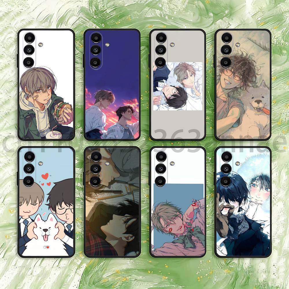 L-Lost In The C-Cloud Manga Phone Case For Samsung Galaxy S21 22 23 24 S25 Ultra PlusS20 FE S10 Plus Cover Funda