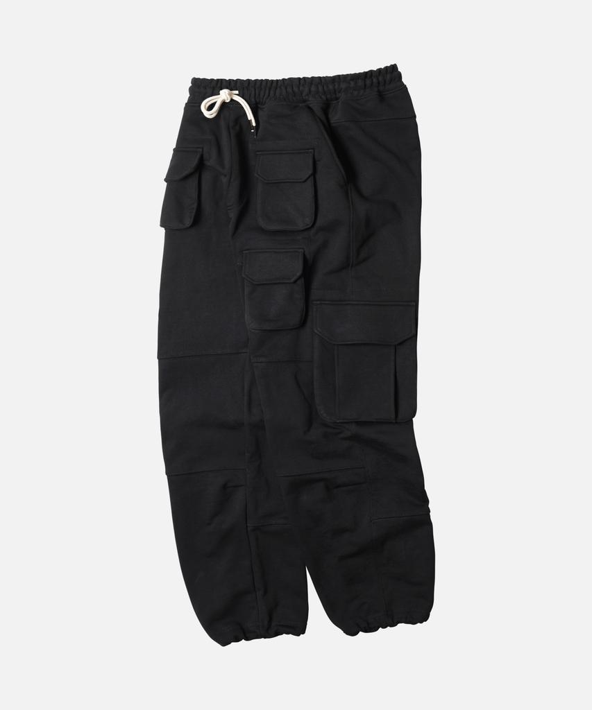 FRIZMWORKS French Paratrooper Sweat Pants _ Black