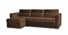 Varius Corner Sofa Bed with Sleeping Function Family Furniture Corner Brown
