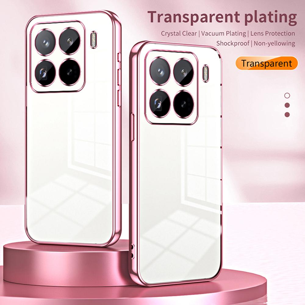Για Xiaomi 15 Pro Θήκη Επιμεταλλωμένο Πλαίσιο Μαλακή TPU Κάλυψη Τηλεφώνου