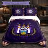 Anderlecht FC Bettwäsche-Set 3-teilig Bettbezug Dekorative Bettwäsche für Jugendzimmer Heimdekoration