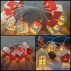 Valentine's & Christmas Wooden LED String Lights for Hotel & Bedroom Decor