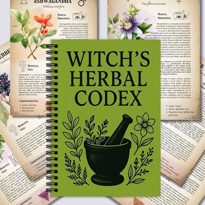 Herbal Enchantment: Explosive Witchcraft Journal