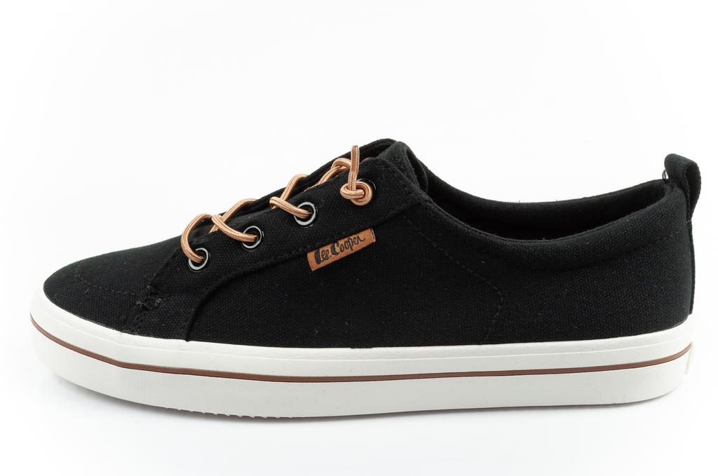 Lee Cooper Canvas/PU Black Women [LCW-26-02-4059L] Size 38