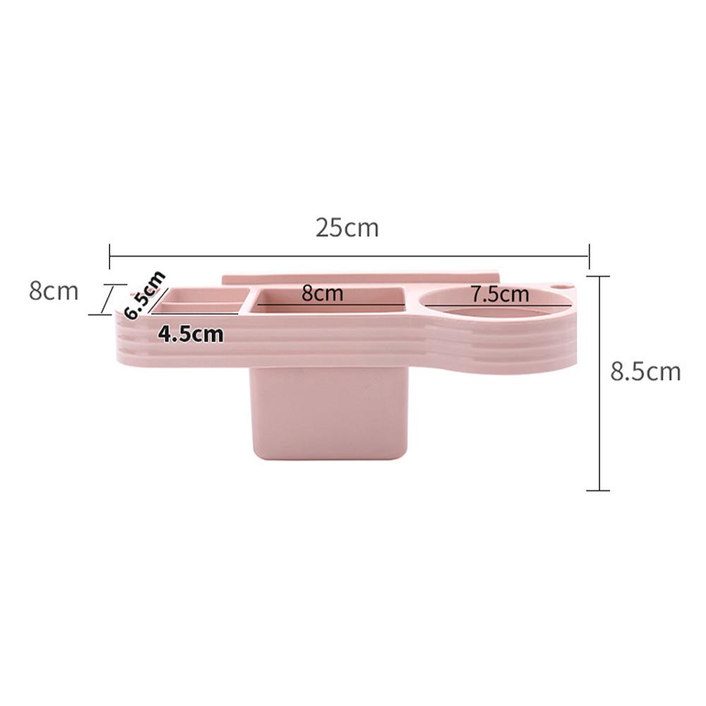 Επιτοίχια σχάρα αποθήκευσης μπάνιου Βάση στεγνωτήρα μαλλιών χωρίς διάτρηση