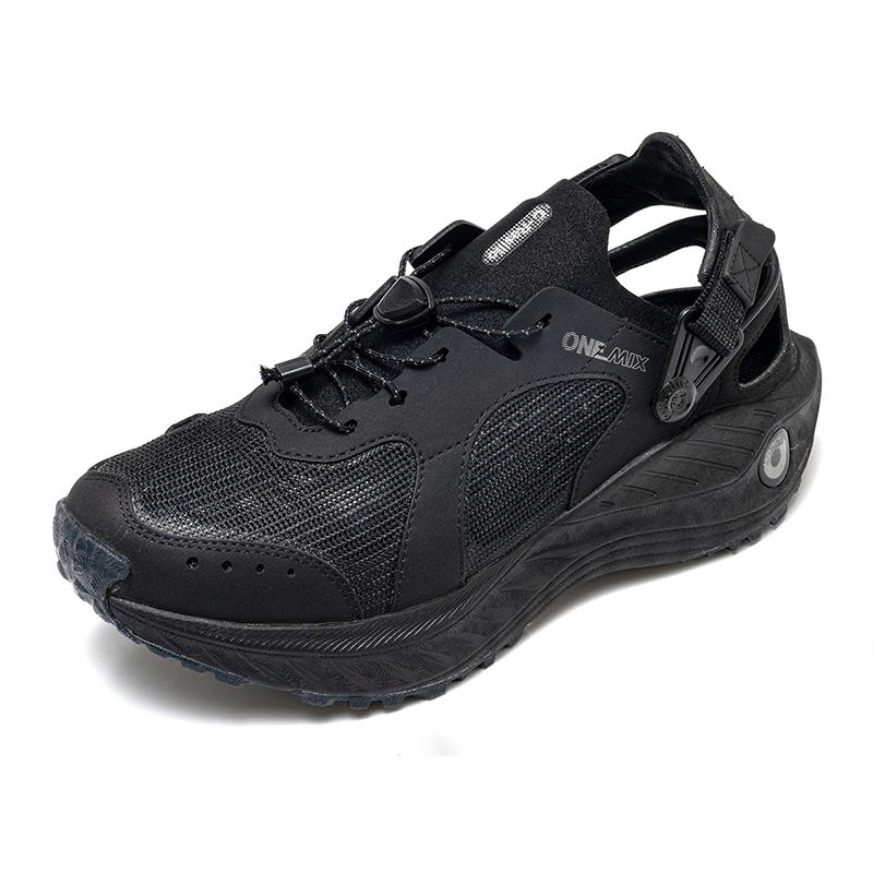ONEMIX Sommer Outdoor Wasserschuhe Dicke Sohle Rutschfeste Gepolsterte Freizeitschuhe Herren Atmungsaktive Speed ​​Interferenz Wasserschuhe Damen