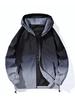 Men's Gradient Color Long Sleeve Jacket - Spring/Autumn Trendy Casual Workwear
