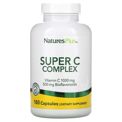 Super C Complex, 180 Veggie Capsules