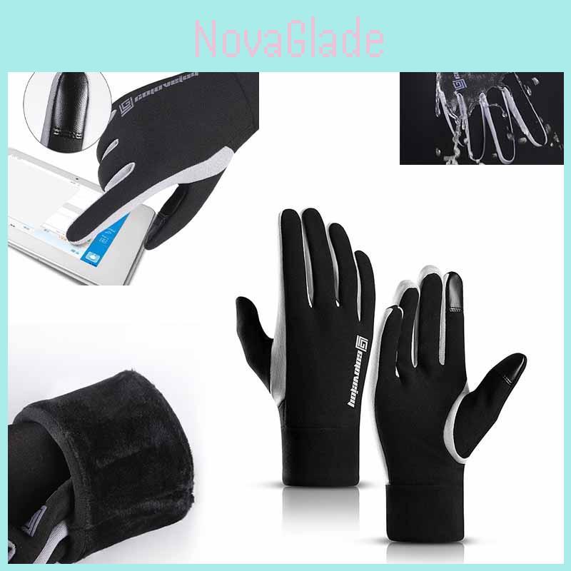 Winter Warm Men Windproof Waterproof Antislip Thermal Touch Gloves Screen