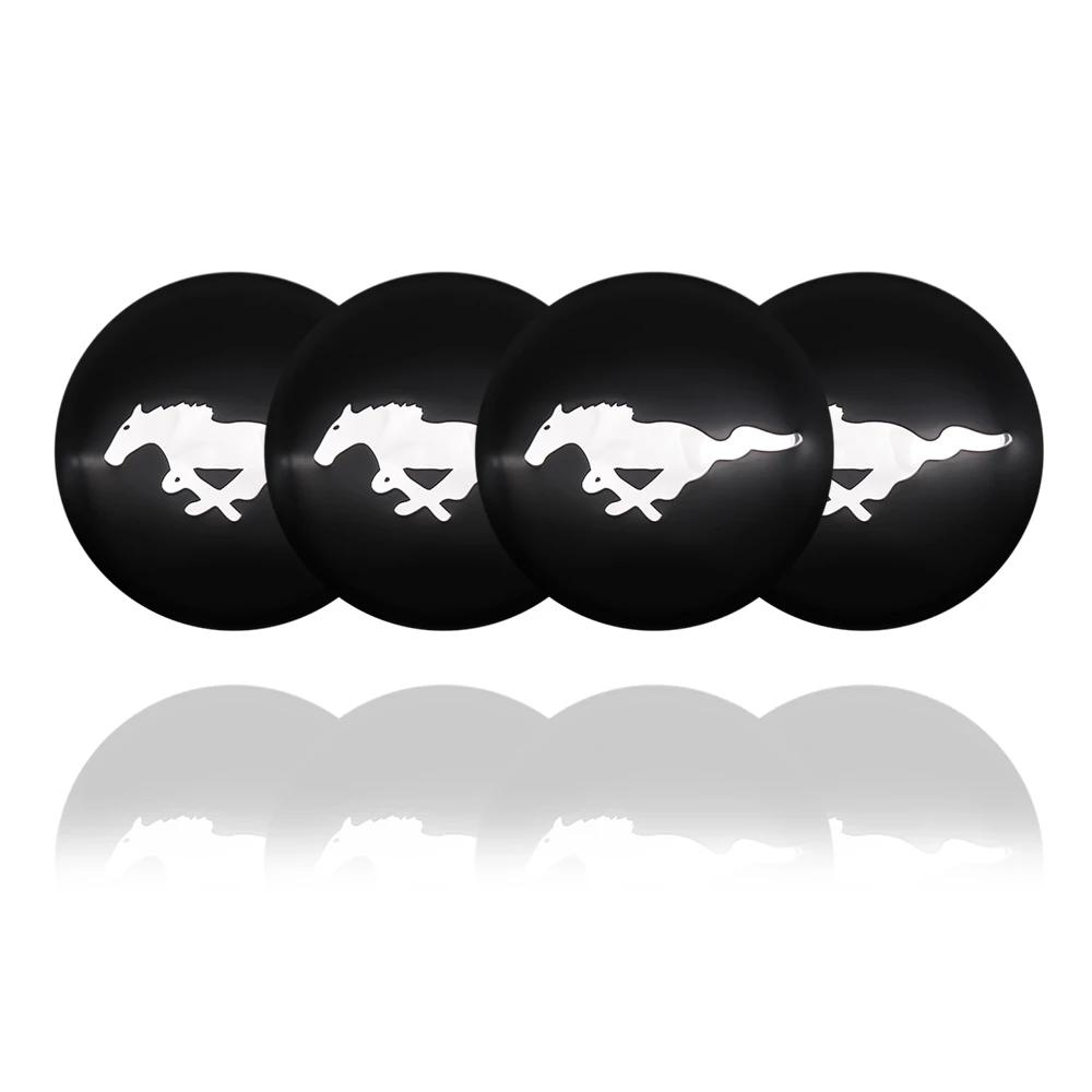 

Car Sticker 2025 Hot 4pcs 56/60/65mm Car Exterior Decorative Accessories Wheel Hub Center Cap Stickers Accessories For Ford Focu 56mm