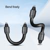 Universal 1/4 Inches Male To Male Flexible Screw Adapters Rod For DSLR Action Cameras Light Stands Phone Mounts