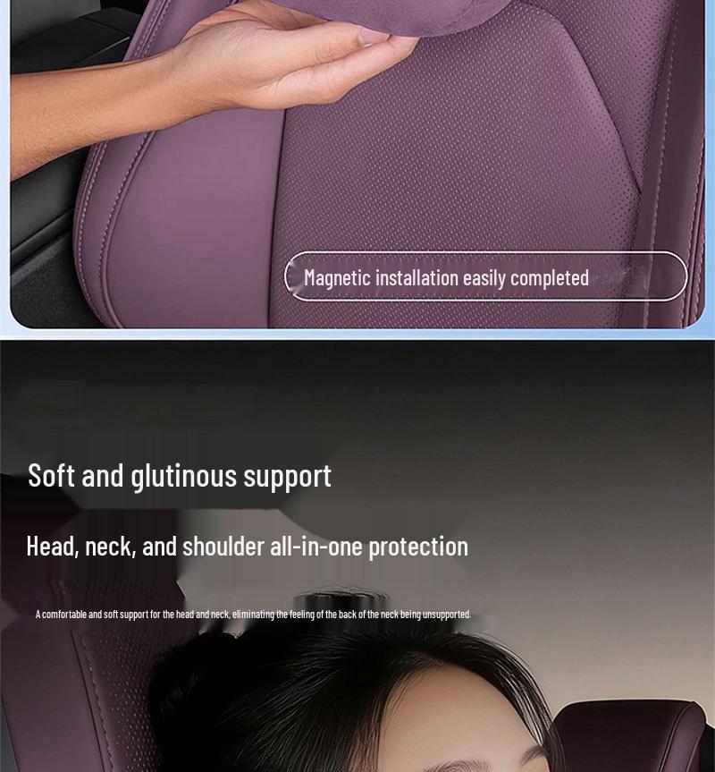 26 Styles New Gen Xiaomi SU7 Magnetic Headrest & Lumbar Pillow: Soft, Comfortable, Second Gen Design