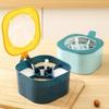 Leak-proof Multi Compartment Spice Box 4 Grids Seasoning Storage Box Condiment Container  Picnic