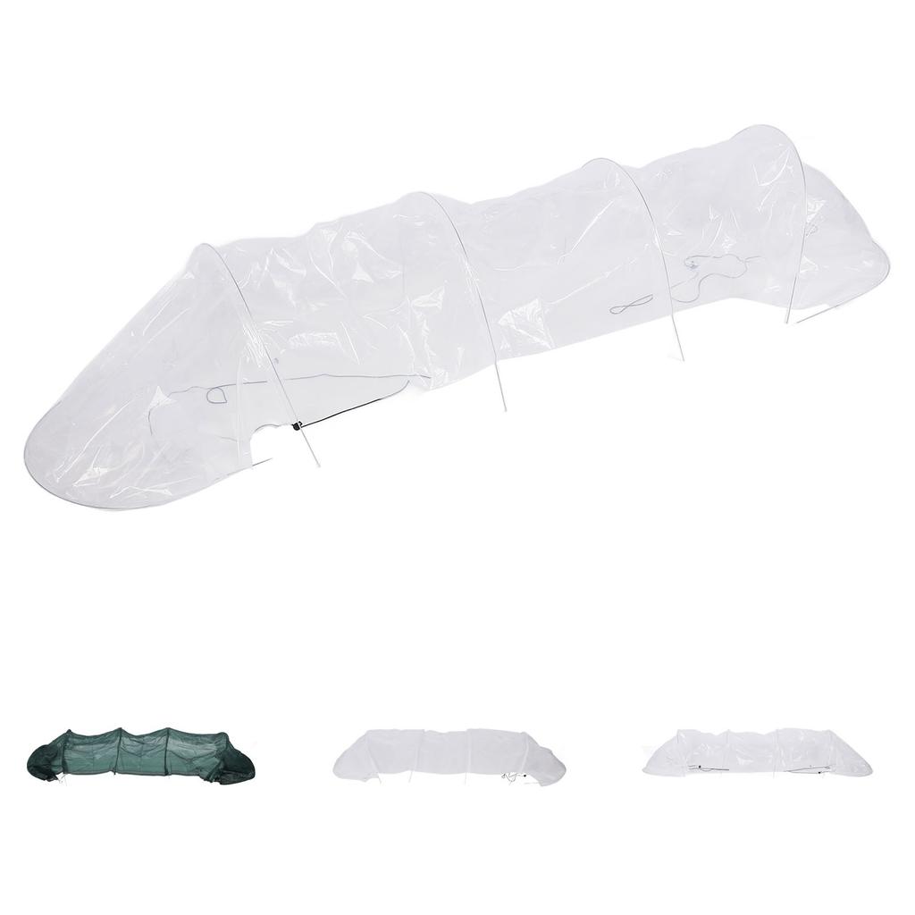 Tragbare Gewächshaus Tunnel Reihe Abdeckung 3 Meter Quick Release Schutzhülle Vielseitig Garten Tunnel Schatten