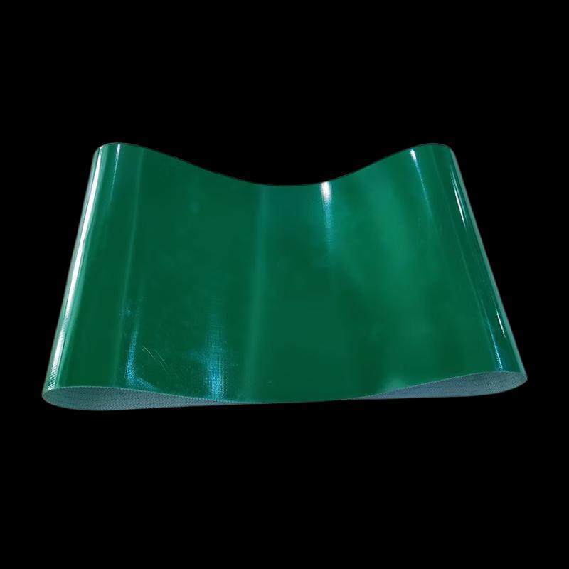 Grön PVC Industriell Transportband