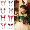 Tree Antlers Ornaments Xmas Hairband Christmas Headbands Christmas Decorations Reindeer Headwear