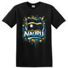 Nauru Flag T Shirt Blue Yellow Star Splash Art Patriotic Island Pride Tee Gift