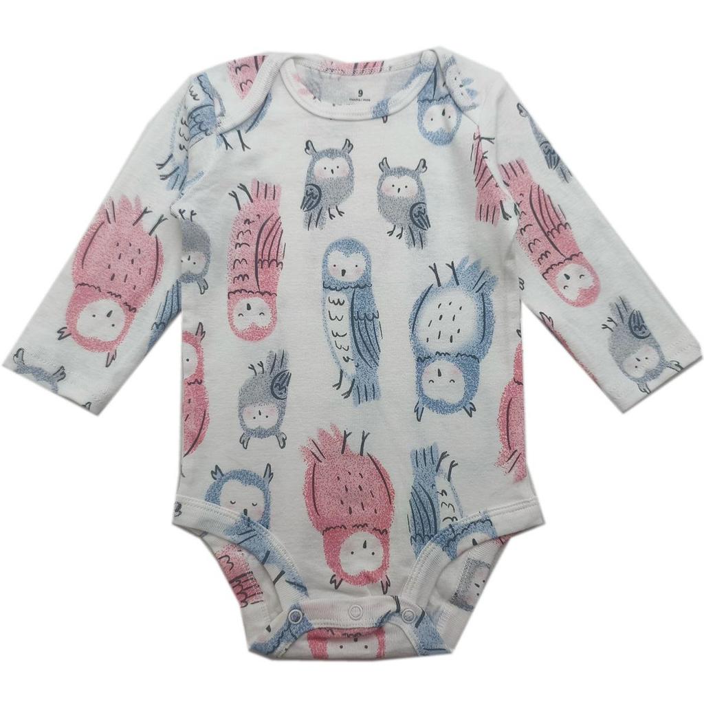 Unisex Long Sleeve Triangle Romper for Newborns