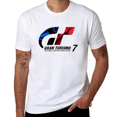 GRAN TURISMO 7(4) T-Shirt T Shirts for Man Cotton Soft Funny T Shirts Cotton T-Shirt
