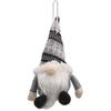Charming Knitted Hat Forest Old Man Hanging Ornament For Christmas Decoration