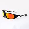 Outdoor-Sport Radfahren Polarisierte Sonnenbrille, Unisex, Retro-Stil, mit abnehmbaren Nasenpads, geeignet für Reisen und Fahren, kleiner Rahmen9529