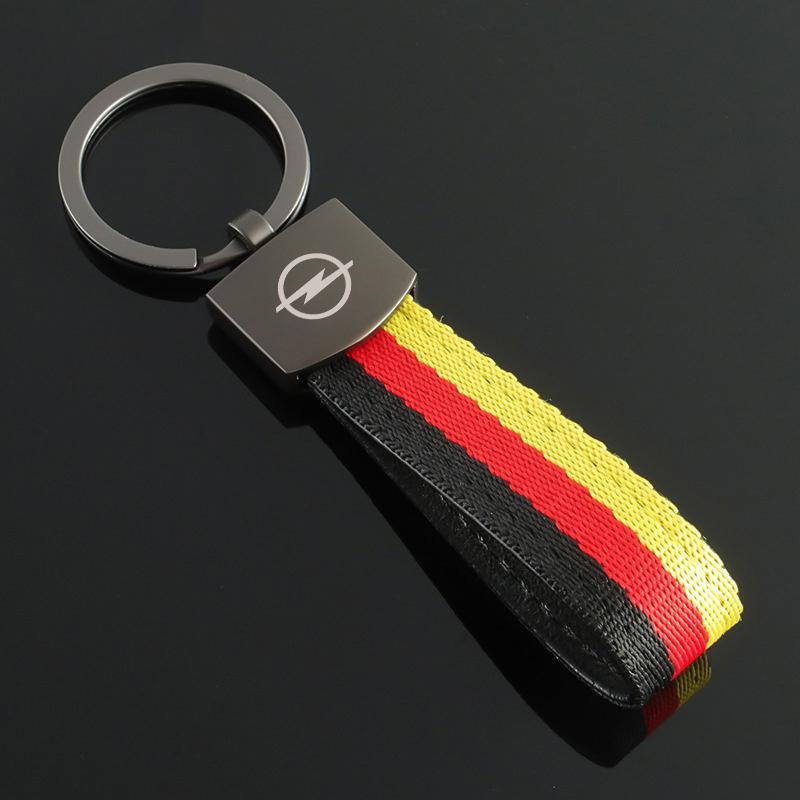 

Alloy Car Logo Key Chain Keyring For Opel OPC Astra Insignia Vectra Corsa Zafira Mokka Antara H G opcline Keychain Accesssories